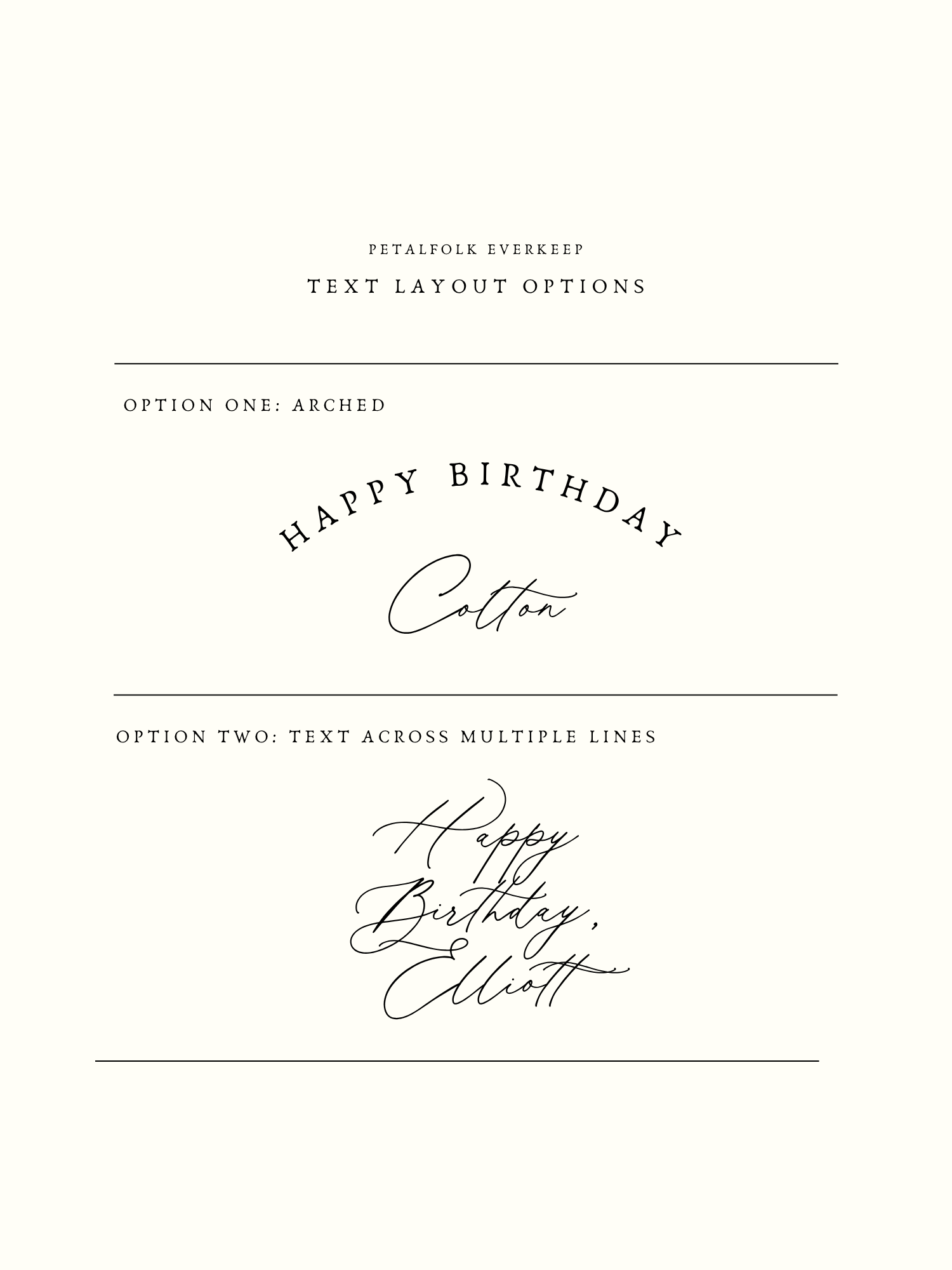 Small Birthday Banner with Custom Text