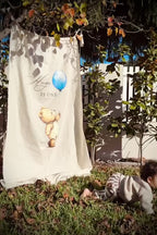 Extra Large Birthday Banner | 100cm x 180cm | Multiple Design + Fabric Options